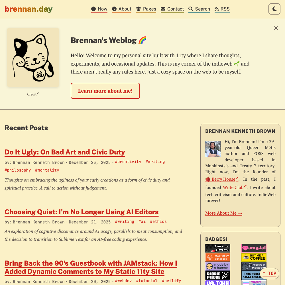 brennan.day screenshot