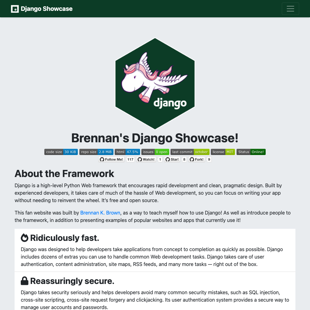 Django Project — Full‑Stack Web App screenshot