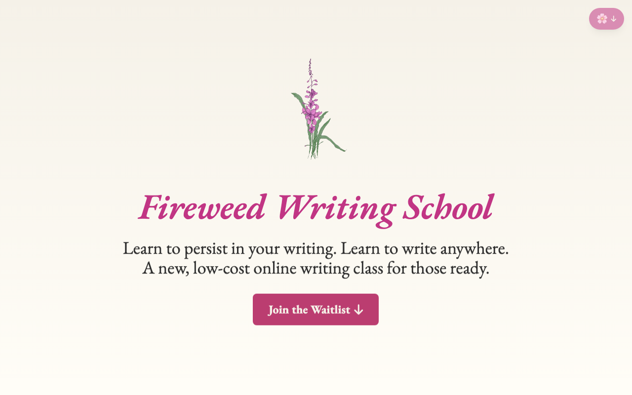 Fireweed School screenshot