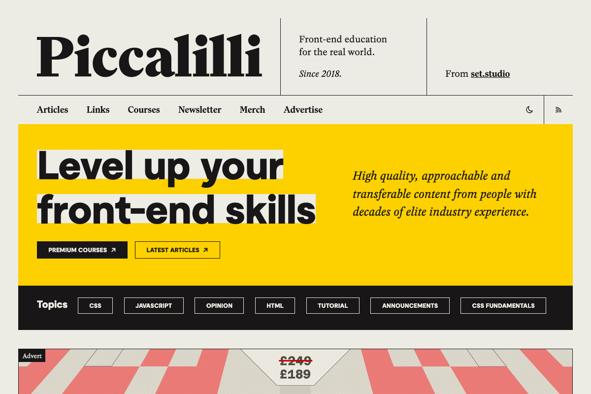 Screenshot of Andy Bell